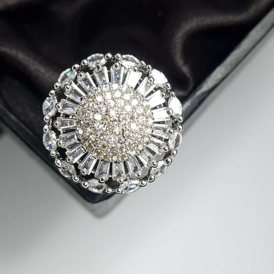 Crystal Burst Ring