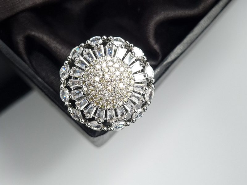 Crystal Burst Ring