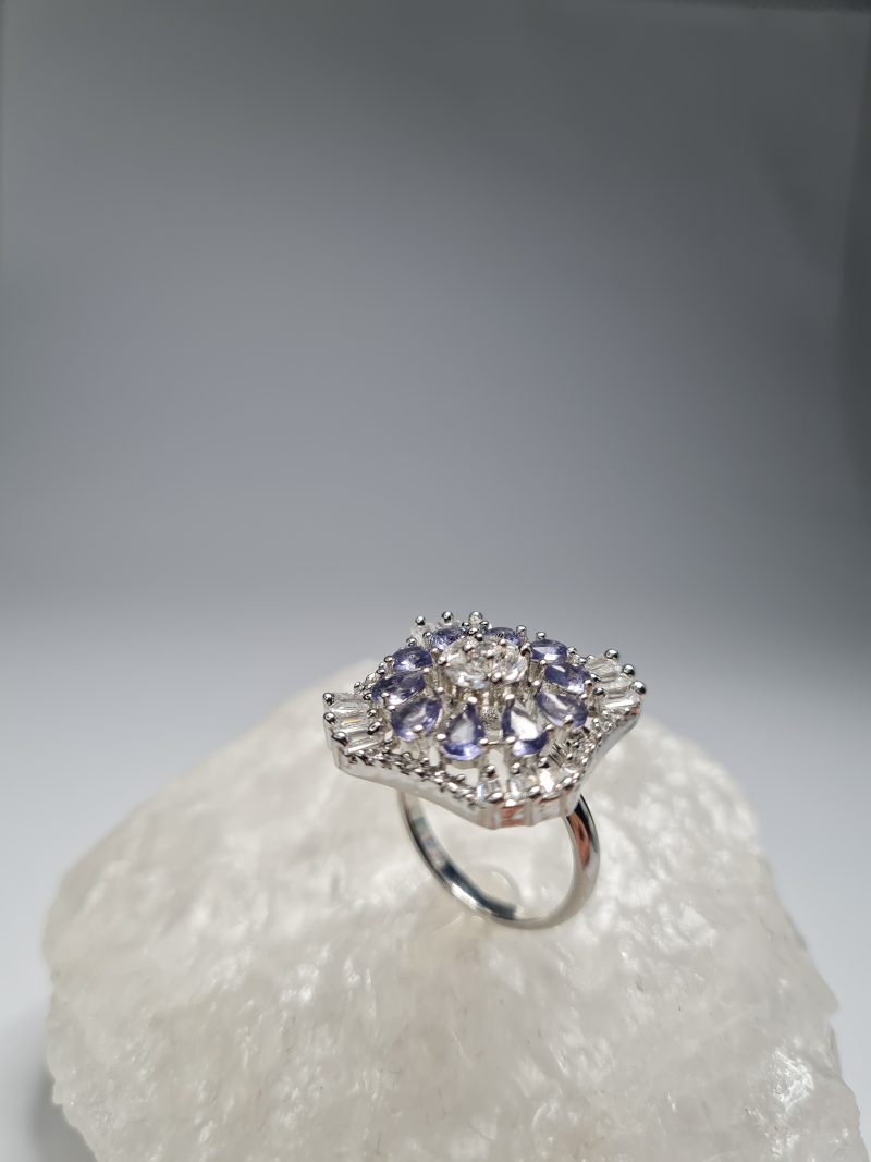 Royal Twilight Blossom Ring - Image 3