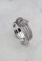 Silver Bow Ring