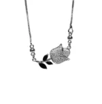 Black Leaf Necklace