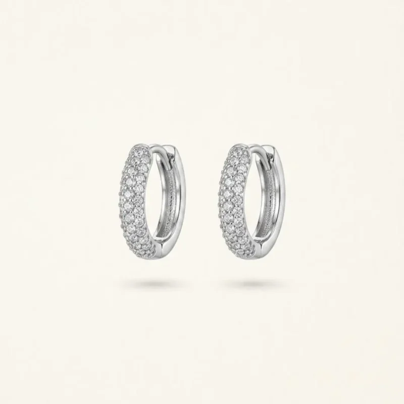 Crystal Hoops
