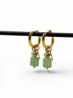 Green Bits Earrings