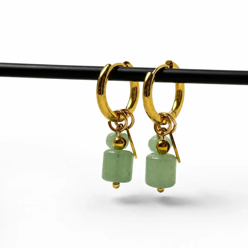Green Bits Earrings