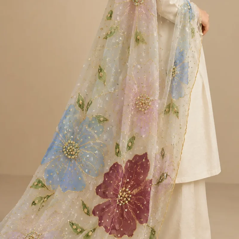 Organza Dupattas