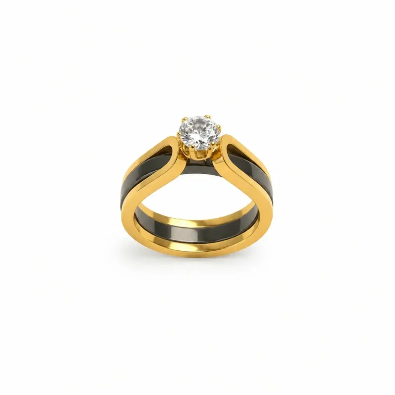 Crystal Crown Ring